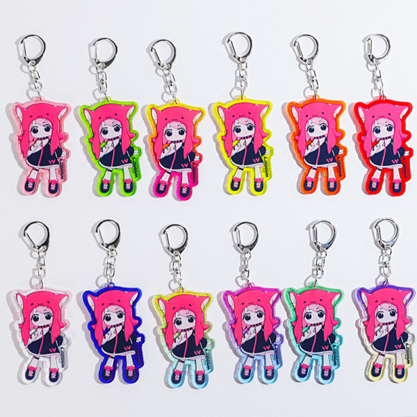 Custom Colored Edge Acrylic Keychains
Production time: 5-7 Workdays, US/EU/UK tariffs-free support - Image 3