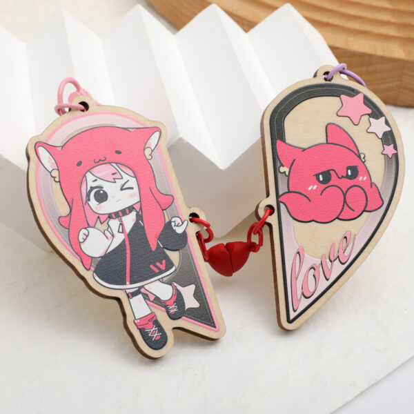 Custom Wood Magnet Keychains
Production time: 8-10 Workdays, US/EU/UK tariffs-free support - Image 2