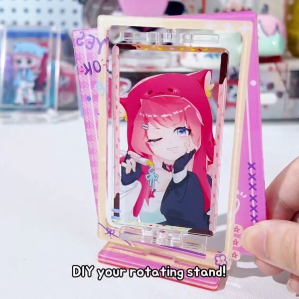 Custom Hollow Rotating Acrylic Standees
Production time: 8-10 Workdays, US/EU/UK tariffs-free support - Image 2