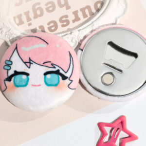 Custom Plush Badge Fridge Magnet
Production time: 8-10 Workdays, US/EU/UK tariffs-free support