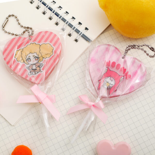 Custom Acrylic Lollipop Keychains
Production time: 8-10 Workdays, US/EU/UK tariffs-free support - Image 2