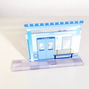 Custom Acrylic Station Platform Standee
Production time: 5-7 Workdays, US/EU/UK tariffs-free support
