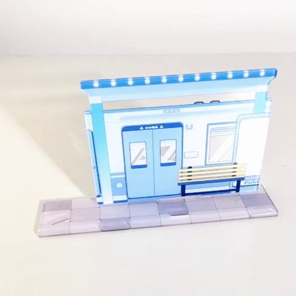 Custom Acrylic Station Platform Standee
Production time: 5-7 Workdays, US/EU/UK tariffs-free support
