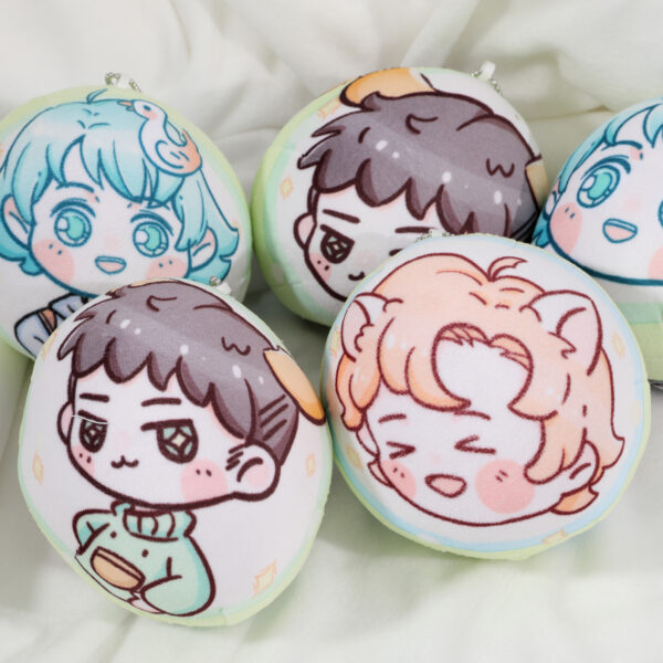 Custom Idol Meme Squeaky Manju Plush
Production time: 5-7 Workdays, US/EU/UK tariffs-free support - Image 2