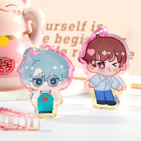 Custom Thick Acrylic Keychains
Production time: 13-15 Workdays, US/EU/UK tariffs-free support - Image 2
