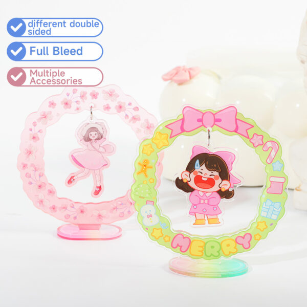Custom Acrylic Wreath Dangling Standee
Production time: 5-7 Workdays, US/EU/UK tariffs-free support