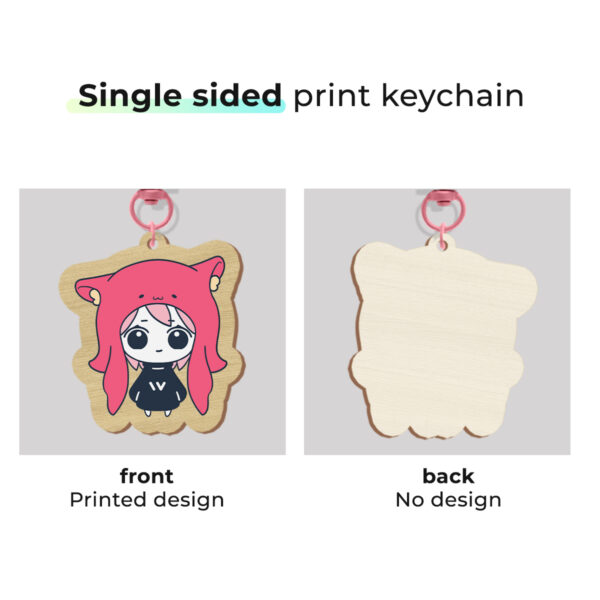 Custom Full Bleed Wood Keychains
Production time: 8-10 Workdays, US/EU/UK tariffs-free support - Image 4