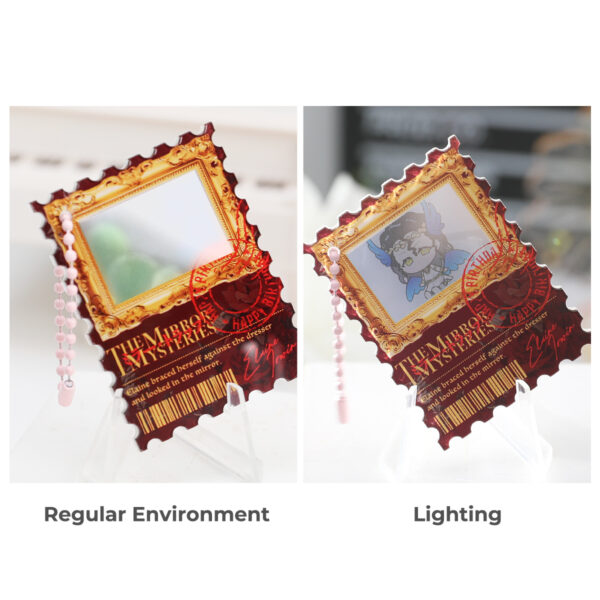 Custom Magic Mirror Perspective Acrylic Keychains
Production time: 8-10 Workdays, US/EU/UK tariffs-free support - Image 4