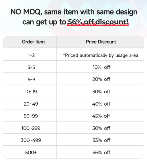 Custom Quadruple Insert Acrylic Standees
Production time: 5-7 Workdays, US/EU/UK tariffs-free support - Image 9