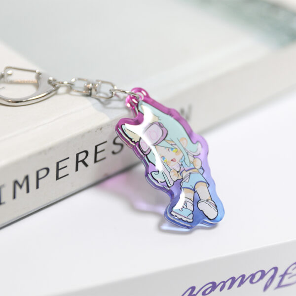 Custom Colored Edge Epoxy Acrylic Keychains
Production time: 8-10 Workdays, US/EU/UK tariffs-free support - Image 3