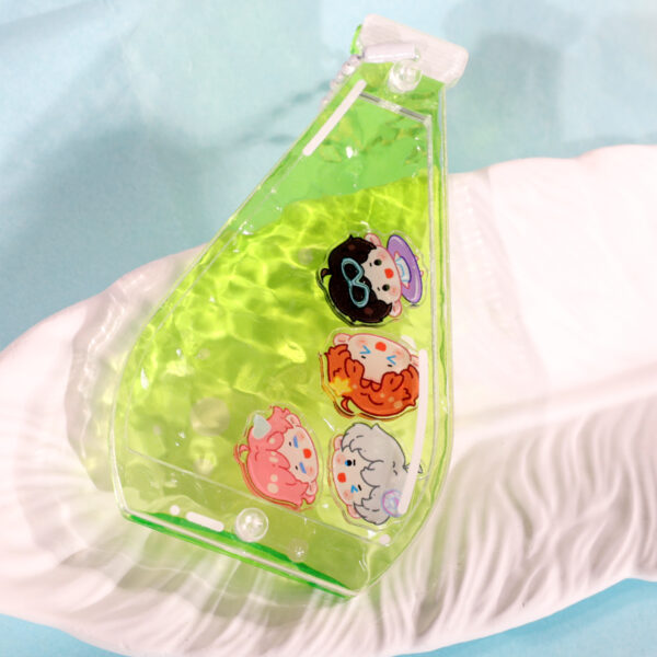 Custom Soda Bottle Ripple Acrylic Shaker Pendant
Production time: 8-10 Workdays, US/EU/UK tariffs-free support - Image 3