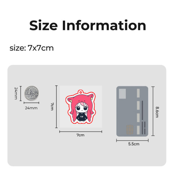 Custom White Frosted Acrylic Keychains
Production time: 8-10 Workdays once the goal is reached, US/EU/UK tariffs-free support - Image 3