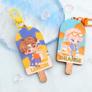 Custom Wood Popsicle Keychain
Production time: 8-10 Workdays, US/EU/UK tariffs-free support