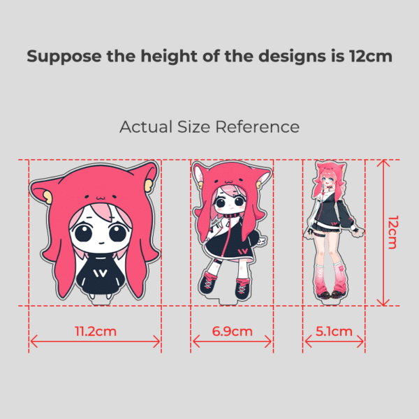 Custom Acrylic Rotating Standees
Production time: 5-7 Workdays, US/EU/UK tariffs-free support - Image 5