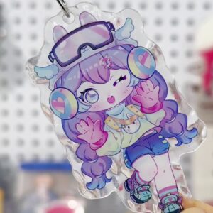 Custom Ripple Acrylic Keychains
Production time: 8-10 Workdays, US/EU/UK tariffs-free support