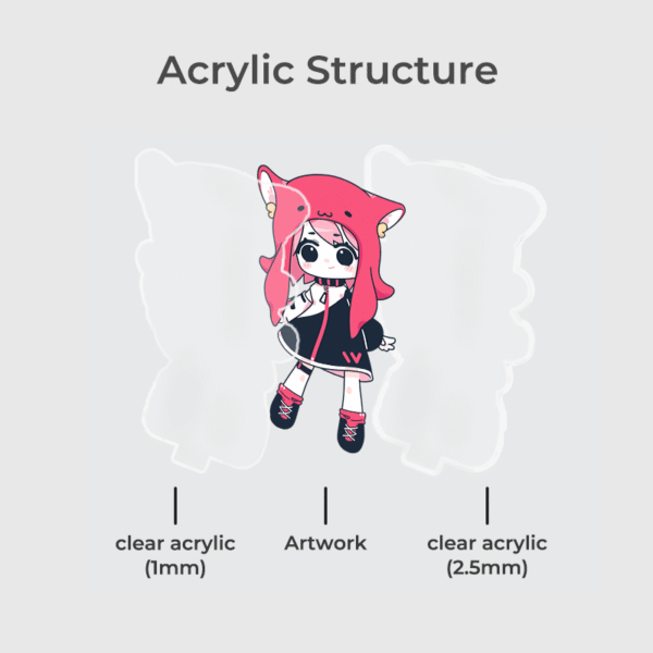 Custom Stained Glass Acrylic Coffin Standees
Production time: 8-10 Workdays, US/EU/UK tariffs-free support - Image 4