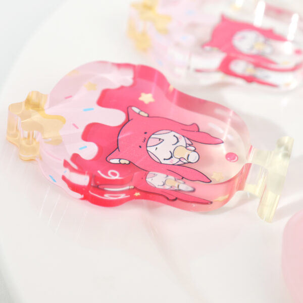 Custom Ice Cream Thick Acrylic Stand No Base
Production time: 8-10 Workdays, US/EU/UK tariffs-free support - Image 3