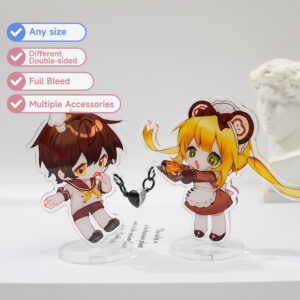 Custom Acrylic Magnet Standees
Production time: 5-7 Workdays, US/EU/UK tariffs-free support