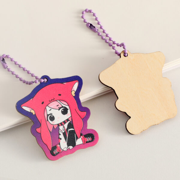 Custom Colored Edge Wood Keychains
Production time: 8-10 Workdays, US/EU/UK tariffs-free support - Image 2