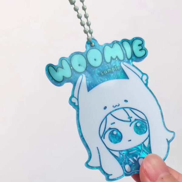 Custom Blue Pearl Acrylic Keychains
Production time: 8-10 Workdays once the goal is reached, US/EU/UK tariffs-free support - Image 3