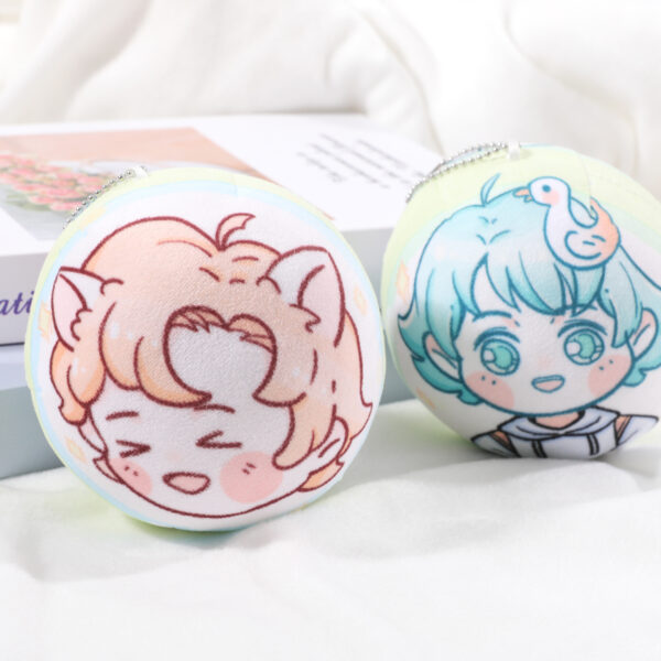 Custom Idol Meme Squeaky Manju Plush
Production time: 5-7 Workdays, US/EU/UK tariffs-free support - Image 3