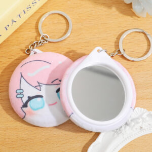 Custom Plush Badge Mirror Keychains
Production time: 8-10 Workdays, US/EU/UK tariffs-free support
