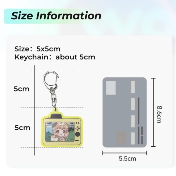Custom Shaped Lenticular Acrylic Pendant
Production time: 5-7 Workdays, US/EU/UK tariffs-free support - Image 2