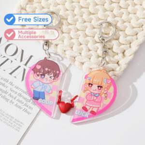 Custom Acrylic Magnet Keychains
Production time: 5-7 Workdays, US/EU/UK tariffs-free support