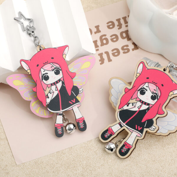 Custom Wood Movable Wings Keychains
Production time: 8-10 Workdays, US/EU/UK tariffs-free support - Image 3