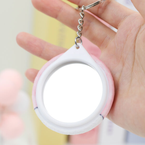 Custom Plush Badge Mirror Keychains
Production time: 8-10 Workdays, US/EU/UK tariffs-free support - Image 2