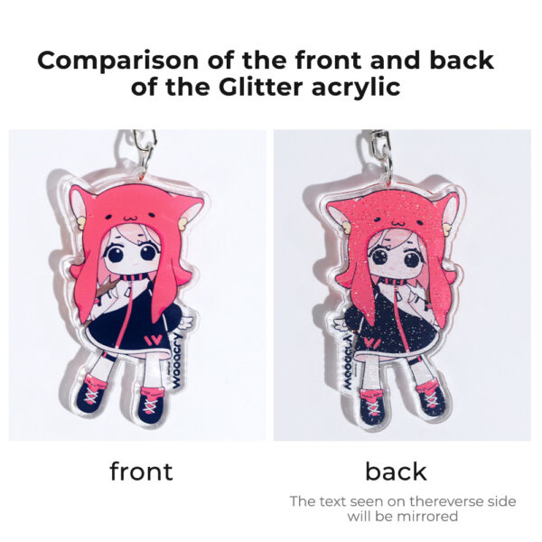 Custom Glitter Acrylic Keychains
Production time: 5-7 Workdays, US/EU/UK tariffs-free support - Image 3