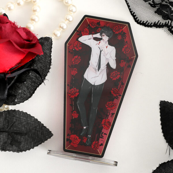 Custom Stained Glass Acrylic Coffin Standees
Production time: 8-10 Workdays, US/EU/UK tariffs-free support - Image 3