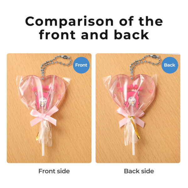 Custom Acrylic Lollipop Keychains
Production time: 8-10 Workdays, US/EU/UK tariffs-free support - Image 5