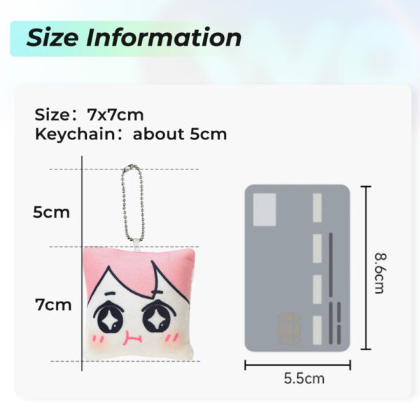 Custom Mini Pillow Keychains
Production time: 8-10 Workdays, US/EU/UK tariffs-free support - Image 5