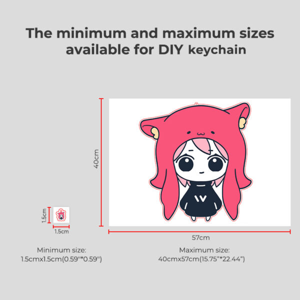 Custom Ear Flick Acrylic Keychains
Production time: 8-10 Workdays, US/EU/UK tariffs-free support - Image 10