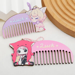 Custom Wood Comb Keychains
Production time: 8-10 Workdays, US/EU/UK tariffs-free support