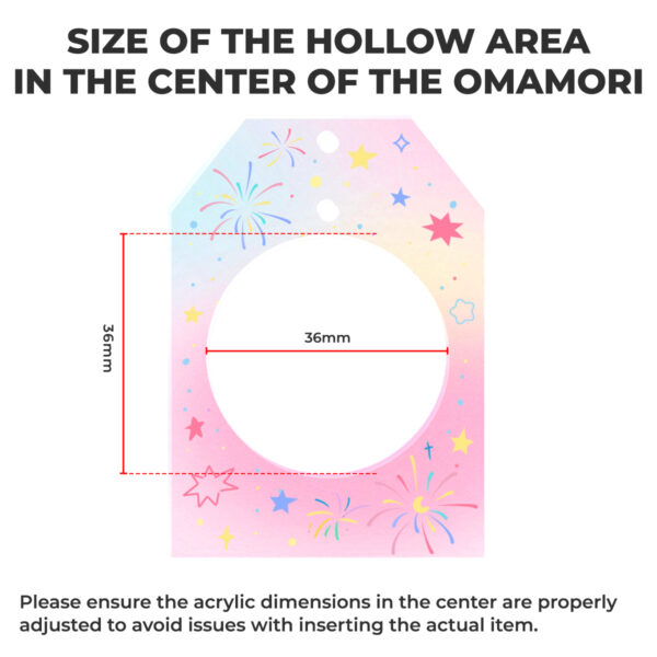Custom Acrylic Omamori Pendant
Production time: 5-7 Workdays, US/EU/UK tariffs-free support - Image 4
