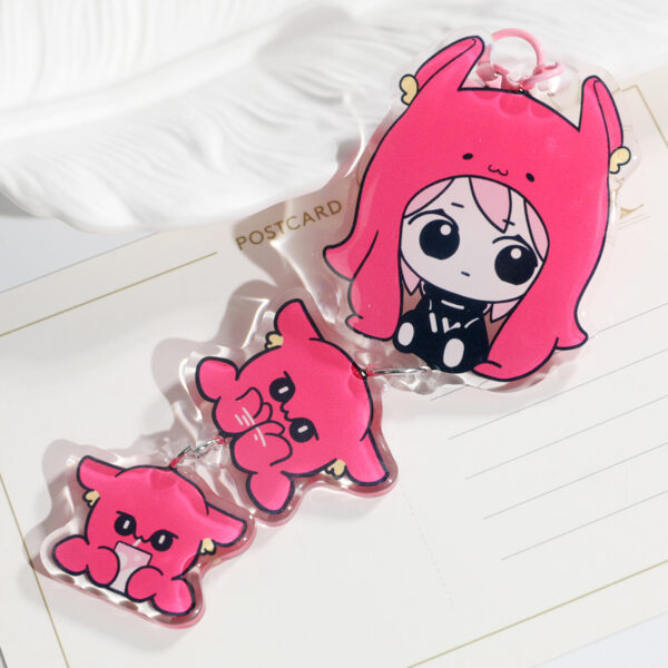 Custom Epoxy Connection Acrylic Keychains
Production time: 8-10 Workdays, US/EU/UK tariffs-free support - Image 3