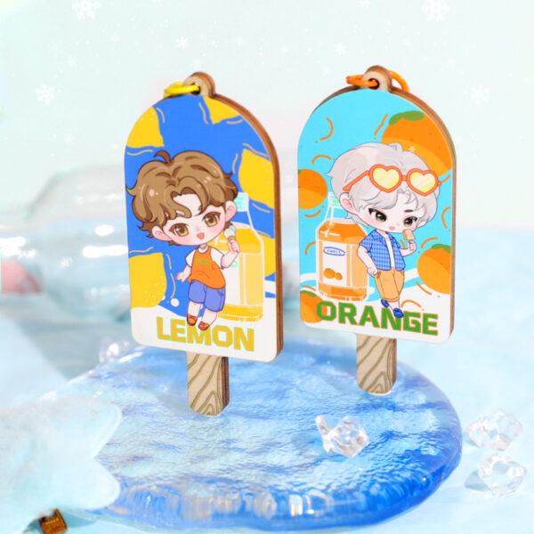 Custom Wood Popsicle Keychain
Production time: 8-10 Workdays, US/EU/UK tariffs-free support - Image 2