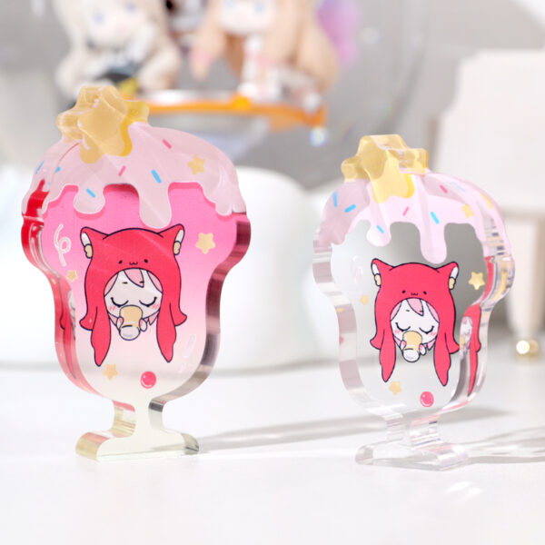 Custom Ice Cream Thick Acrylic Stand No Base
Production time: 8-10 Workdays, US/EU/UK tariffs-free support