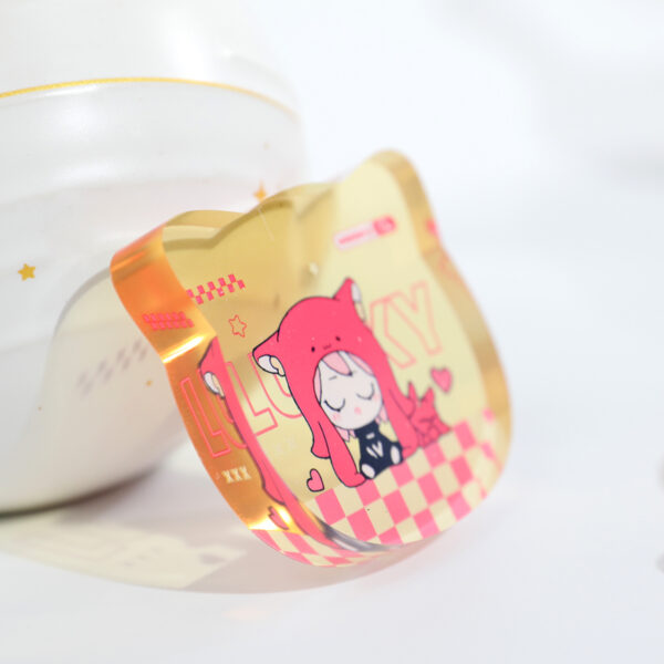 Custom Cat Thick Acrylic Stand No BaseProduction time: 8-10 Workdays, US/EU/UK tariffs-free support - Image 3
