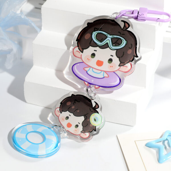 Custom Epoxy Connection Acrylic Keychains
Production time: 8-10 Workdays, US/EU/UK tariffs-free support - Image 2