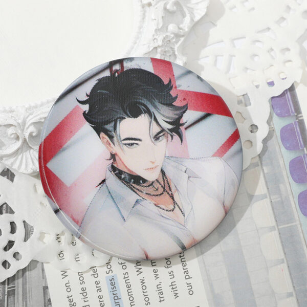 Custom Lenticular Round Badge
Production time: 8-10 Workdays, US/EU/UK tariffs-free support - Image 2
