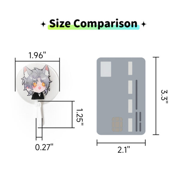 Custom Lenticular Fan
Production time: 5-7 Workdays, US/EU/UK tariffs-free support - Image 4