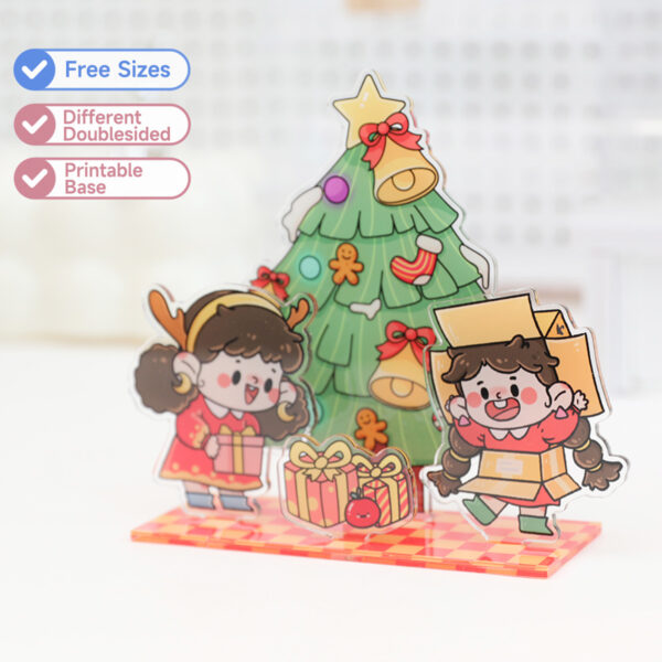 Custom Quadruple Insert Acrylic Standees
Production time: 5-7 Workdays, US/EU/UK tariffs-free support - Image 2
