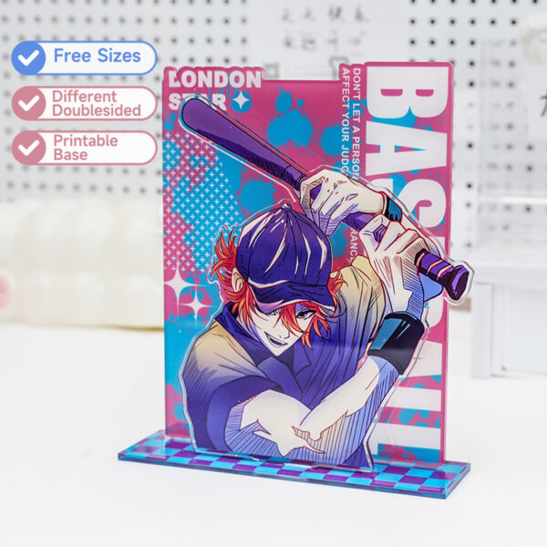 Custom Double Insert Acrylic Standees
Production time: 5-7 Workdays, US/EU/UK tariffs-free support