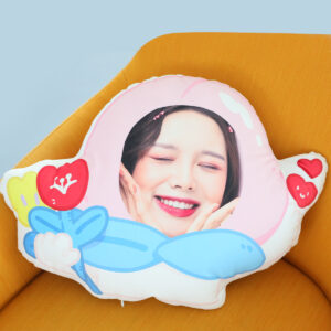 Custom Idol Shaped Cotton Throw PillowProduction time: 5-7 Workdays, US/EU/UK tariffs-free support