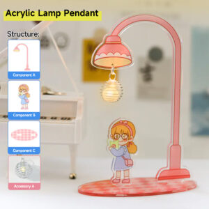 Custom Portable Lamp Acrylic Standees
Production time: 5-7 Workdays, US/EU/UK tariffs-free support