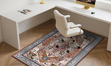 workspace setup accessories such as desk organizers, coasters and office decor